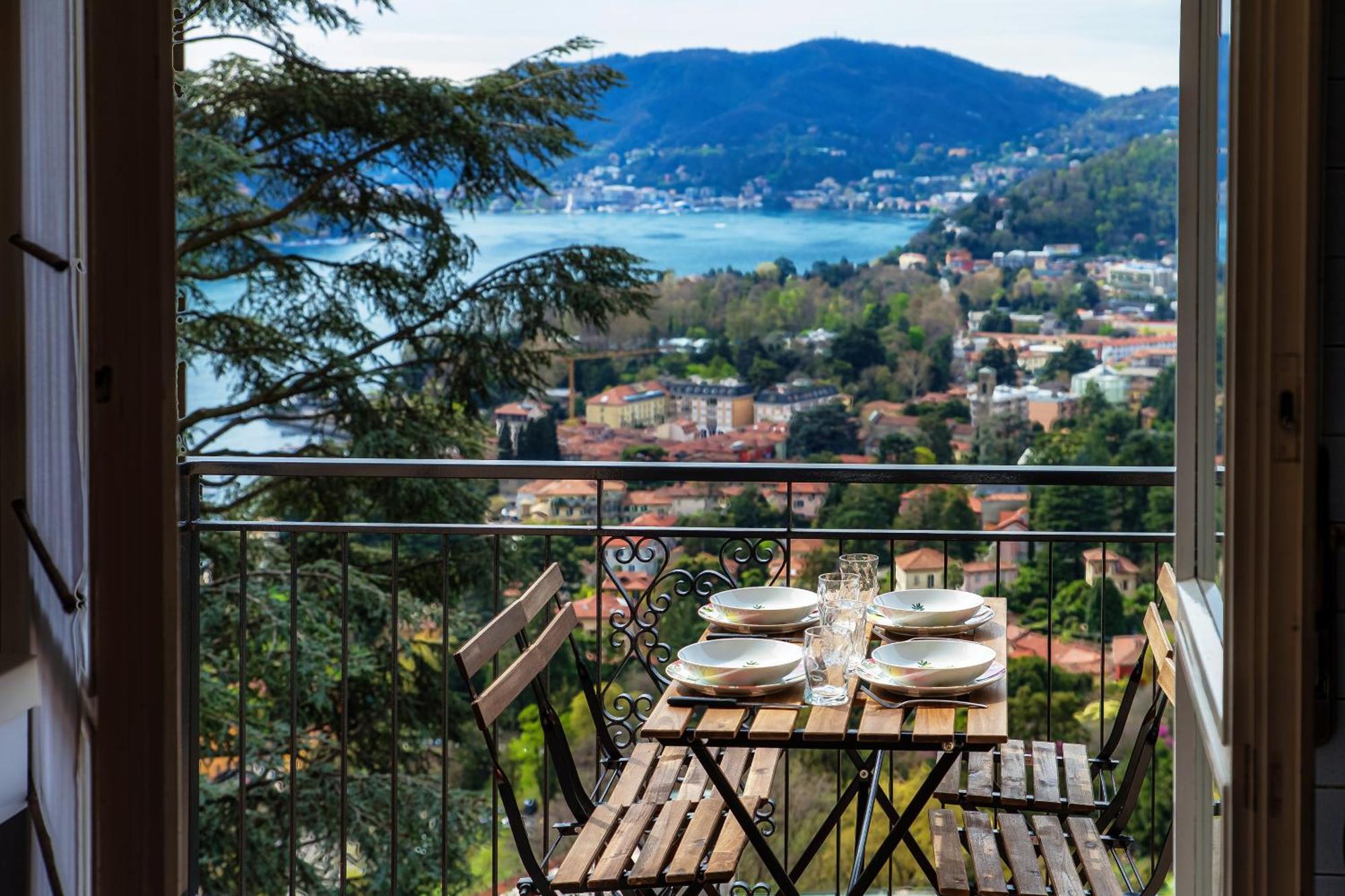 Vista Lario Apartment - Aqua Apartments Cernobbio Kültér fotó