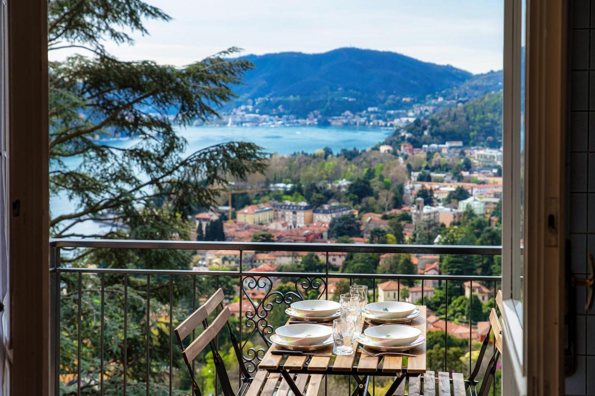 Vista Lario Apartment - Aqua Apartments Cernobbio Kültér fotó